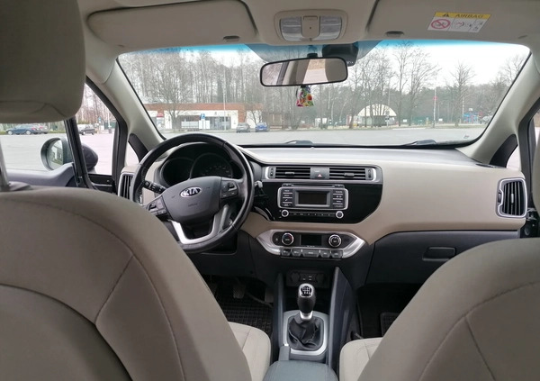 Kia Rio cena 33400 przebieg: 158000, rok produkcji 2015 z Ostrzeszów małe 56